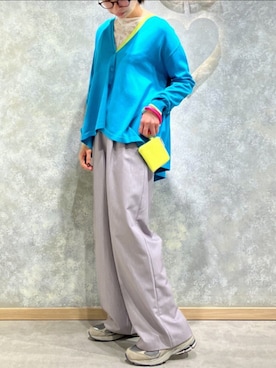 Q♥Officialさん（レディース・164cm）の冬コーディネート