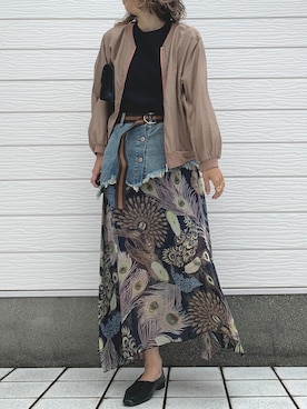 Q♥Officialさん(レディース・155cm)の夏コーディネート