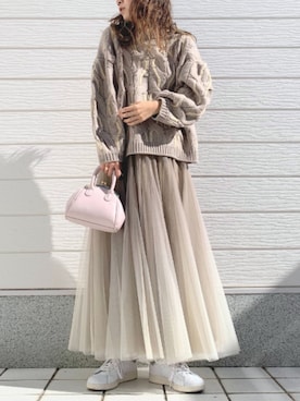 Q♥Officialさん(レディース・155cm)の秋コーディネート