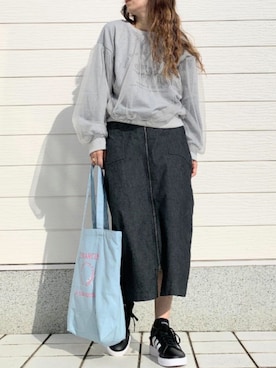 Q♥Officialさんの（adidas | アディダス）を使ったコーディネート