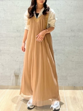 「Q（キュー）のアイテム」を使った、Q♥Officialさん（レディース・153cm）の冬コーディネート