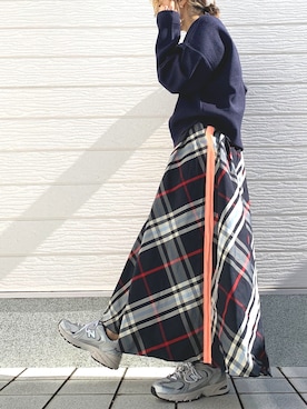 Q♥Officialさん（レディース・155cm）の秋コーディネート