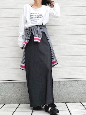 Q♥Officialさん（レディース・155cm）の秋コーディネート