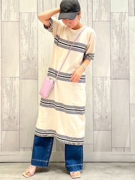 Q♥Officialさん（レディース・157cm）の春コーディネート