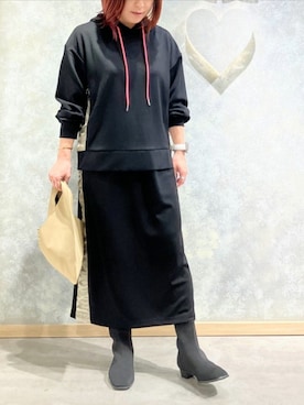 「スタッズ」｜Q♥Officialさん（レディース・151cm）の秋コーディネート