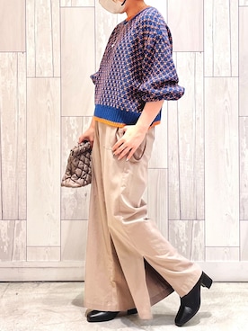 Q♥Officialさん(レディース・154cm)の秋コーディネート