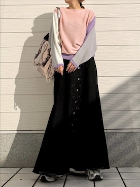 Q♥Officialさん(レディース・155cm)の冬コーディネート