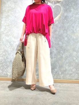 Q♥Officialさん(レディース・157cm)の春コーディネート