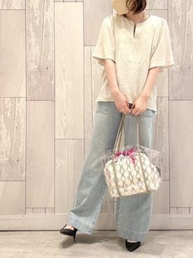 Q♥Officialさん（レディース・154cm）の夏コーディネート