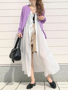 Q♥Officialさん（レディース・155cm）の春コーディネート