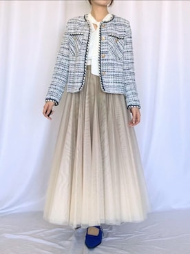 Q♥Officialさん（レディース・153cm）の冬コーディネート