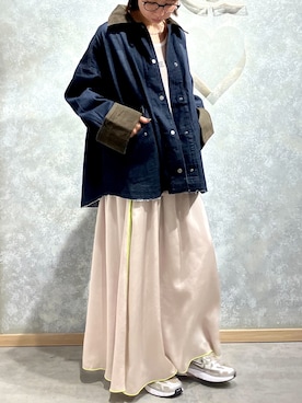 Q♥Officialさん(レディース・164cm)の秋コーディネート
