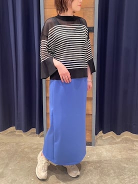 Q♥Officialさん（レディース・161cm）の春コーディネート