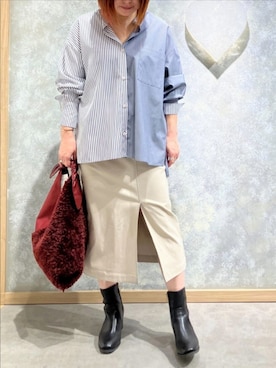 Q♥Officialさん（レディース・151cm）の冬コーディネート