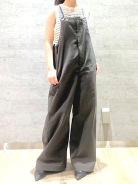 「Q（キュー）のアイテム」を使った、Q♥Officialさん（レディース・154cm）の夏コーディネート