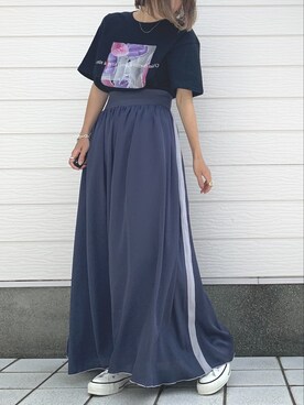 Q♥Officialさん(レディース・155cm)の夏コーディネート