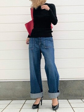 Q♥Officialさん（レディース・155cm）の秋コーディネート