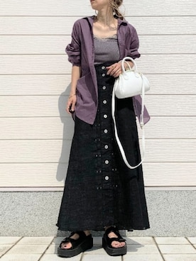 Q♥Officialさん（レディース・155cm）の春コーディネート