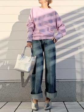 Q♥Officialさん（レディース・155cm）の冬コーディネート