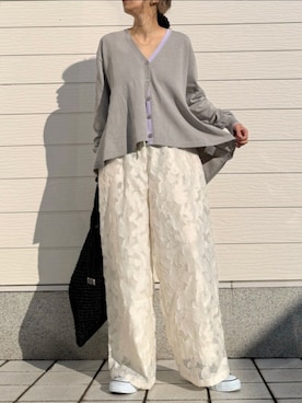 「Q（キュー）のアイテム」を使った、Q♥Officialさん（レディース・155cm）の冬コーディネート