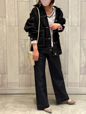 Q♥Officialさん（レディース・157cm）の冬コーディネート