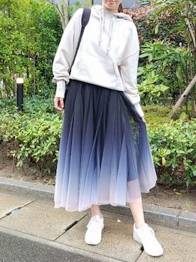 Q♥Officialさん(レディース・163cm)の秋コーディネート