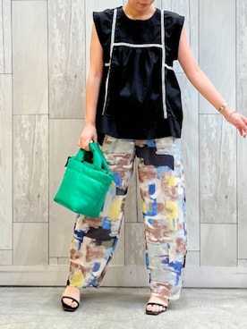 Q♥Officialさん（レディース・157cm）の夏コーディネート