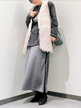 Q♥Officialさん（レディース・160cm）の秋コーディネート