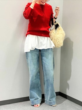 Q♥Officialさん（レディース・154cm）の秋コーディネート