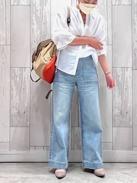 Q♥Officialさん（レディース・157cm）の夏コーディネート