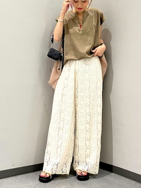 Q♥Officialさん（レディース・154cm）の夏コーディネート