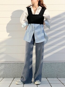 Q♥Officialさん（レディース・155cm）の冬コーディネート