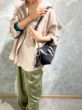 「Q（キュー）のアイテム」を使った、Q♥Officialさん（レディース・164cm）の秋コーディネート
