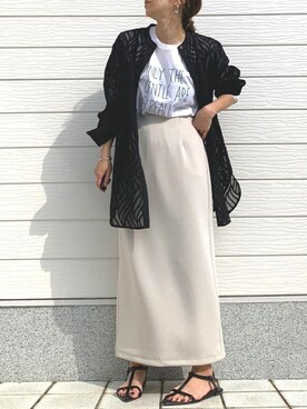 Q♥Officialさん（レディース・155cm）の春コーディネート