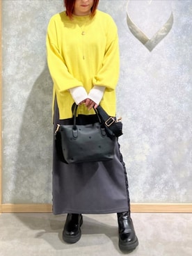 Q♥Officialさん（レディース・151cm）の冬コーディネート