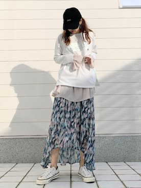 Q♥Officialさん（レディース・155cm）の冬コーディネート