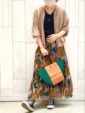 Q♥Officialさん（レディース・154cm）の夏コーディネート