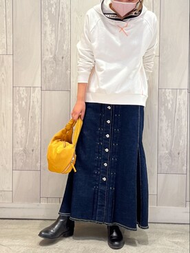 Q♥Officialさん(レディース・157cm)の春コーディネート