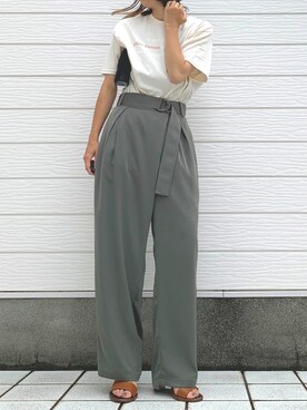 Q♥Officialさん（レディース・155cm）の夏コーディネート