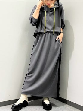 Q♥Officialさん(レディース・154cm)の秋コーディネート