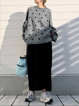 Q♥Officialさん（レディース・155cm）の冬コーディネート