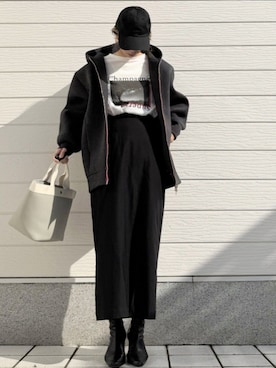 Q♥Officialさん(レディース・155cm)の秋コーディネート