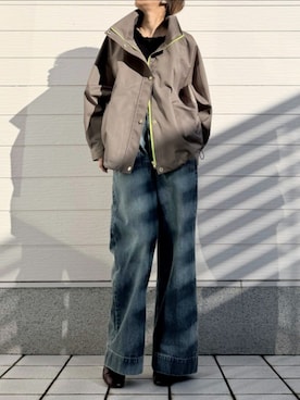 Q♥Officialさん(レディース・155cm)の冬コーディネート