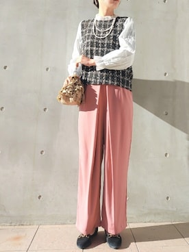 Q♥Officialさん（レディース・163cm）の冬コーディネート