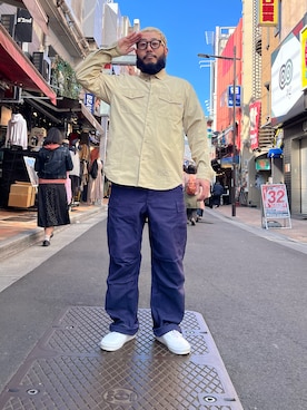 Yoshi Yamaさん(メンズ・174cm)の春コーディネート