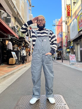 Schott(ショット) TC WORK OVERALL/ワーク オーバーオールを使った