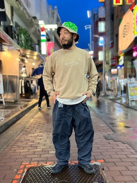 Yoshi Yamaさん(メンズ・174cm)の春コーディネート