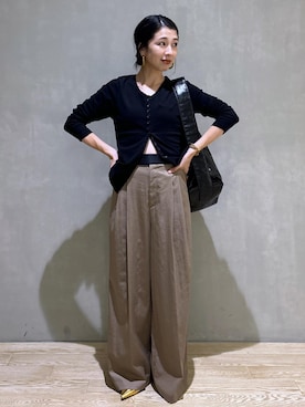 「anggae」｜SAKIさん（レディース・154cm）の秋コーディネート