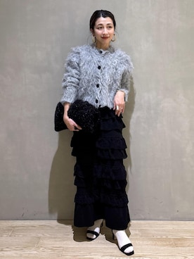 SAKIさん（レディース・154cm）の冬コーディネート