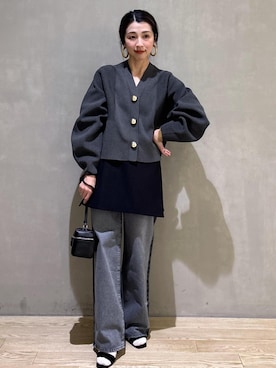 SAKIさん（レディース・154cm）の冬コーディネート